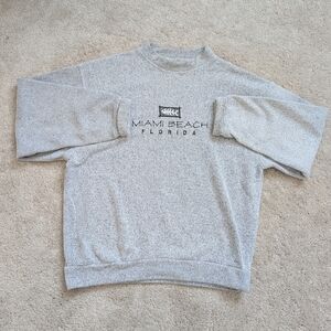 Vtg Made In USA Miami Beach Sweater